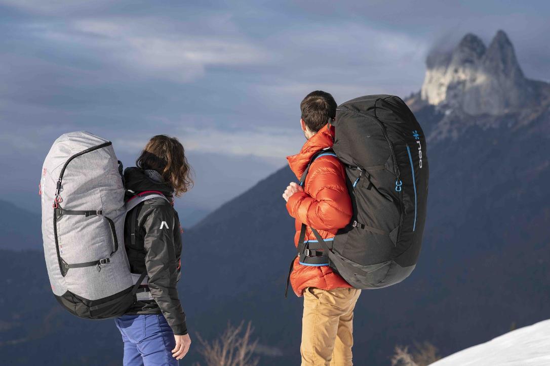 Sac de portage classic 110l pour les femmes en montagne
