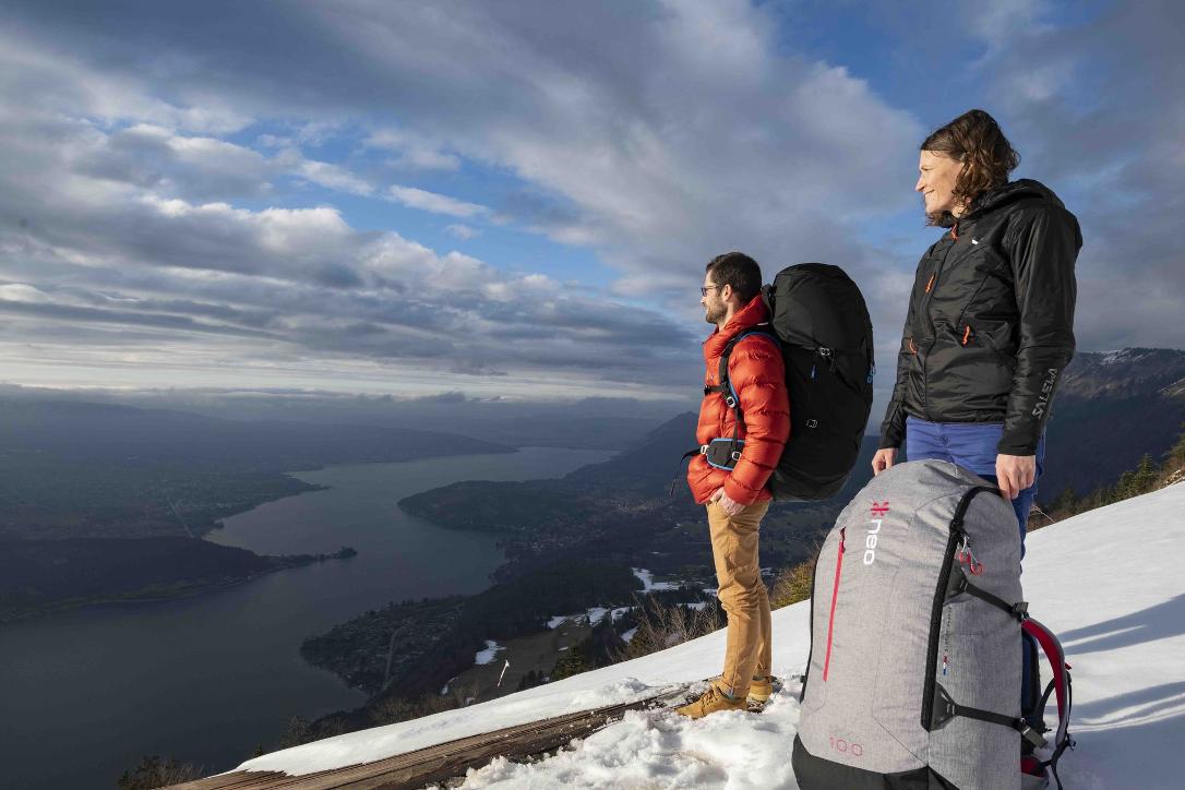 Sac de portage classic 110l pour les femmes vue vallée