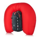 Sac d'avalanche airbag ARVA Reactor 32 litres gris en action