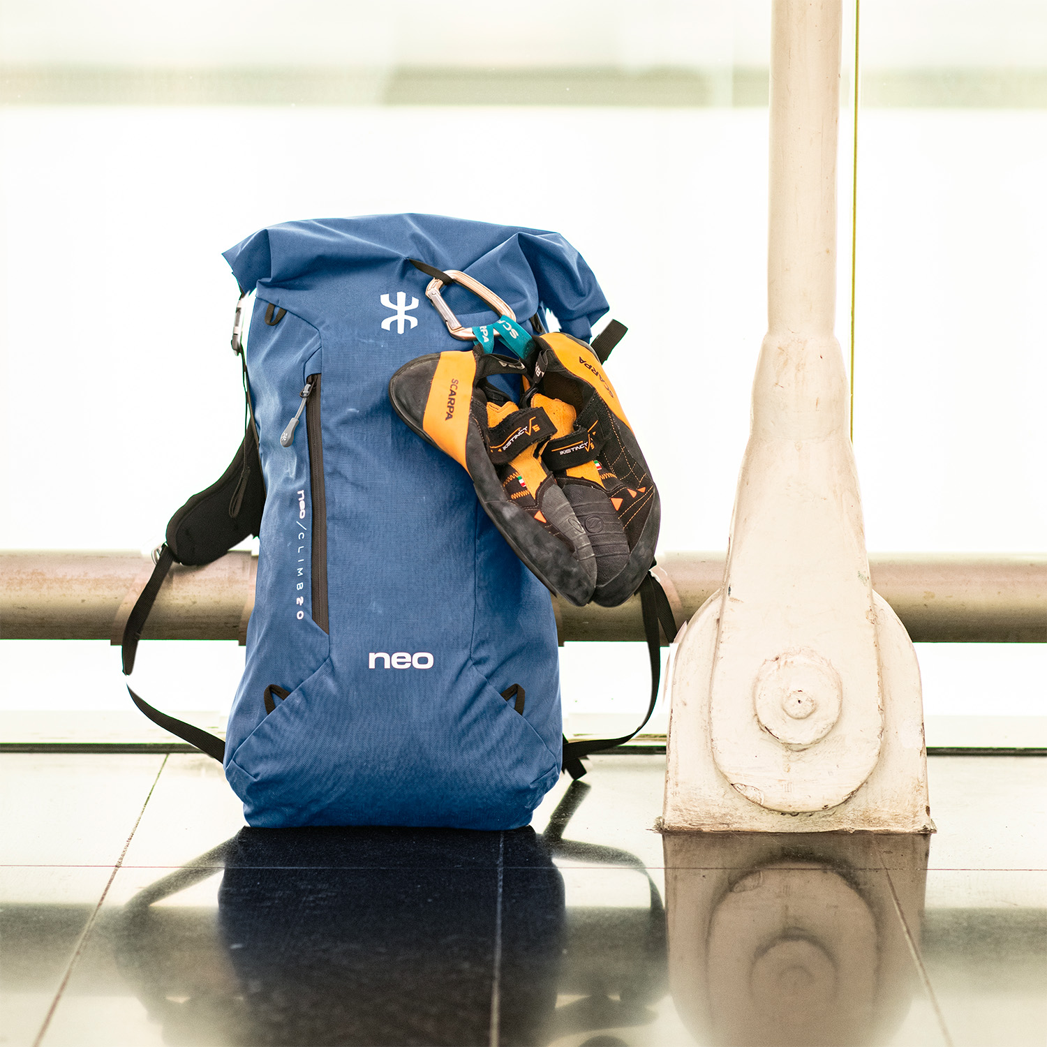 Sac à dos Neo Climb Blue outside